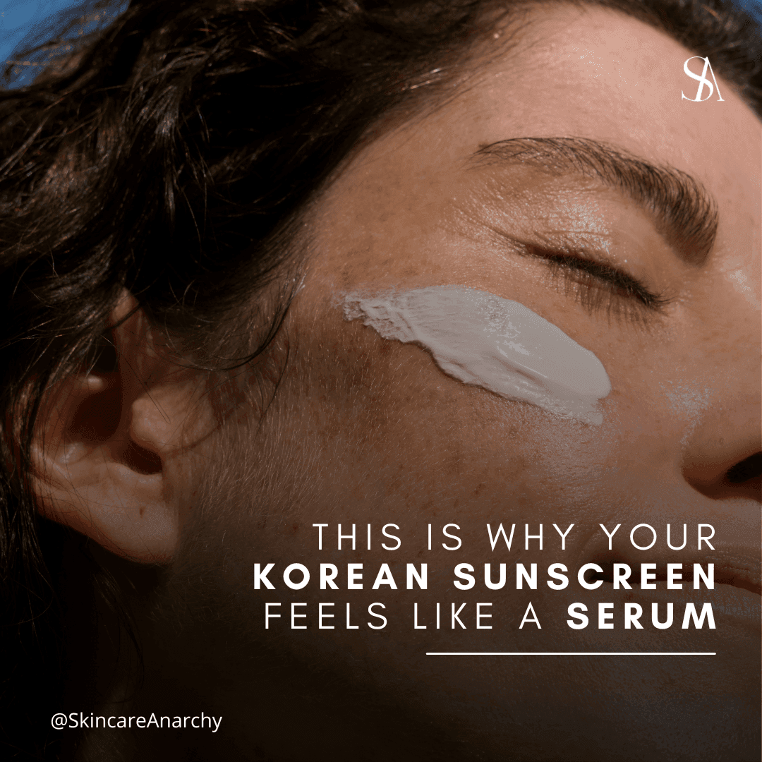 This Is Why Your Korean Sunscreen Feels Like a Serum