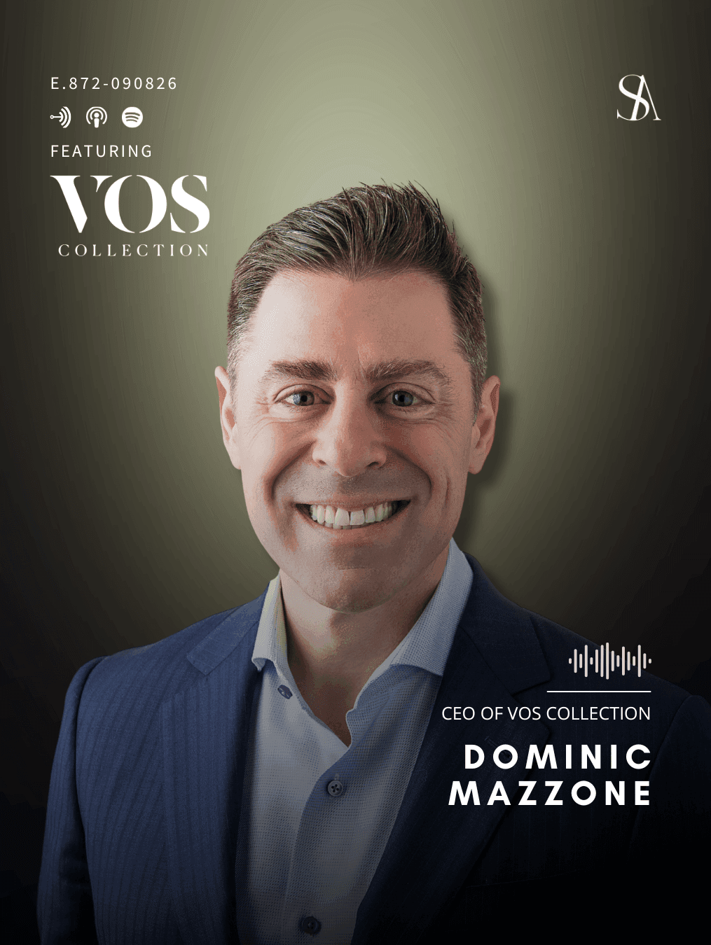 What Separates Medical Aesthetics from Retail Aesthetics with Dominic Mazzone of VOS Collection - E. 872