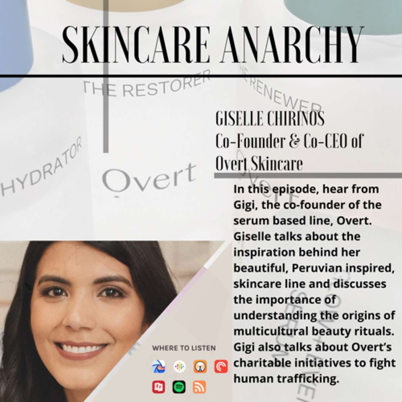 Overt Skincare Co-founder, Giselle Chirinos