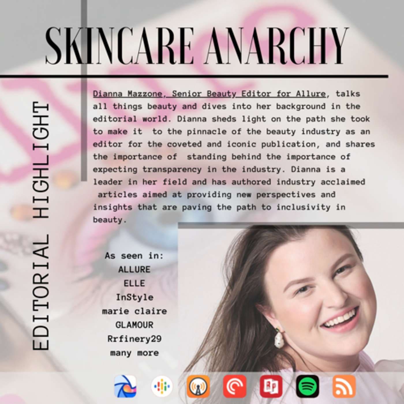 Dianna Mazzone, Senior Beauty Editor at ALLURE