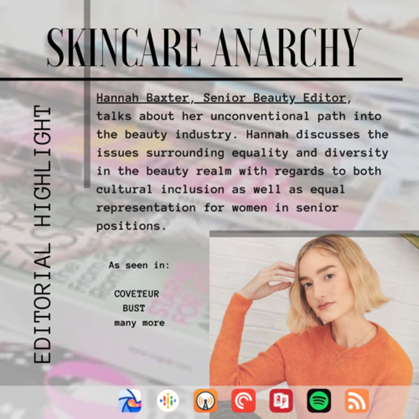 Hannah Baxter, Senior Beauty Editor