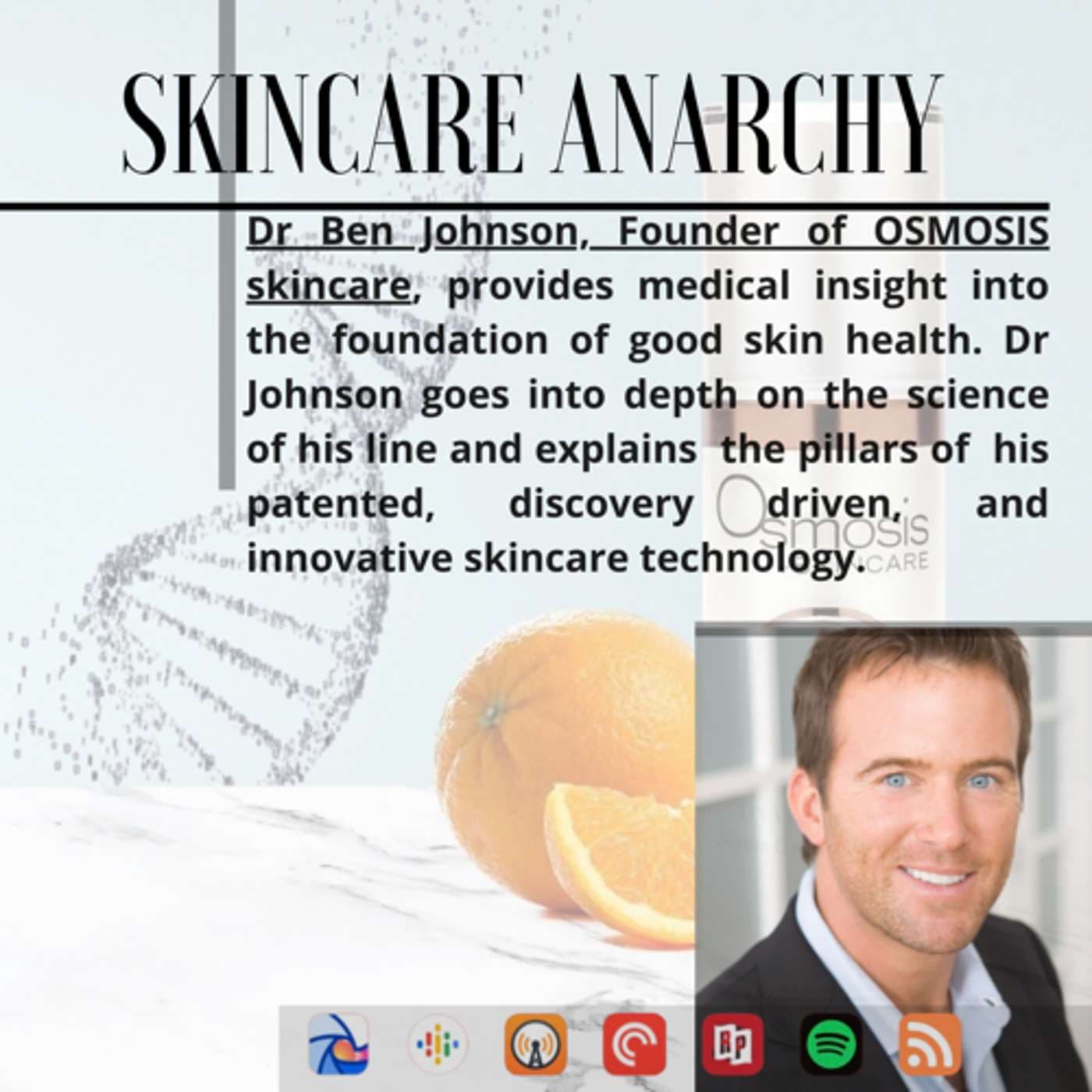 Dr Ben Johnson, founder of OSMOSIS skincare